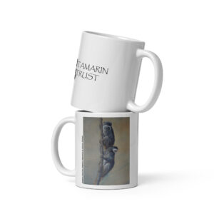 Mug with Emperor Tamarins painting
