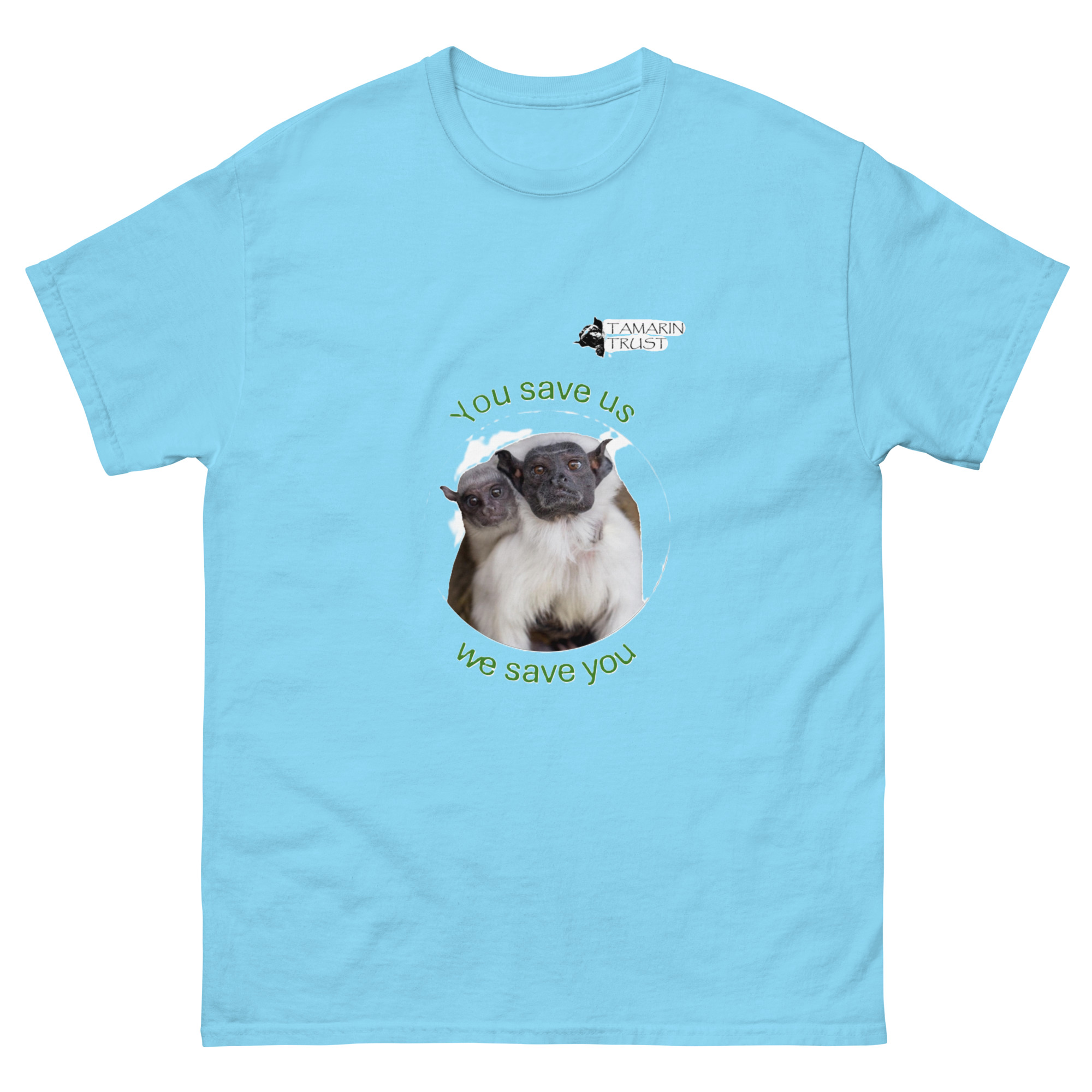 Unisex classic tee with Slogan